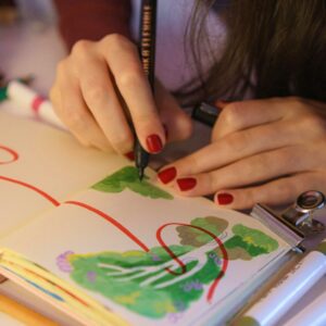 Art meditation, coloring